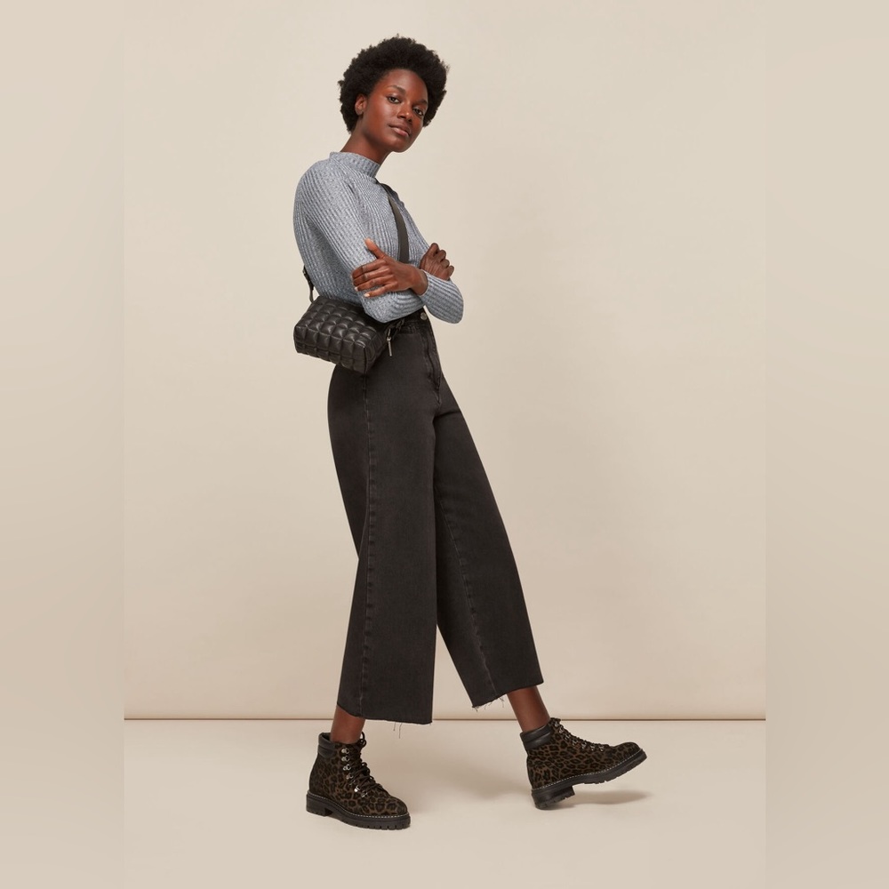 WHISTLES Wide Rib Marl Essential Top